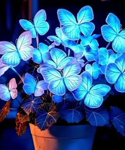 50 Heirloom Blue Butterfly Coleus Seeds - Rare Ornamental Foliage Plant - Vibrant Color Seeds for Indoors/Outdoors - Image 1
