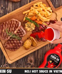 Chin-Su Sweet Sriracha Chili Sauce 250g - Authentic Vietnamese Hot Sauce - Image 3