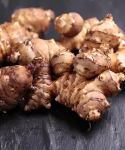 Jerusalem Artichoke Sunchoke Tubers - Freshly Dug Roots for Planting or Eating - 8oz - Image 3