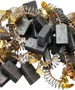 Makita CB103A Carbon Brush - 17x10x6mm Angle Grinder Motor Part - 1 Pair - Image 1