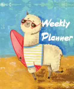 Printable Weekly Planner Kit - Casual Style Week at a Glance File - Large Paperboard Planner - Undated Weekly Format - Image 3